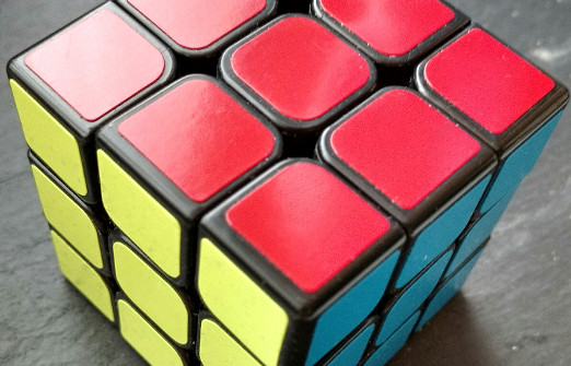 Rubik's Cube gelöst